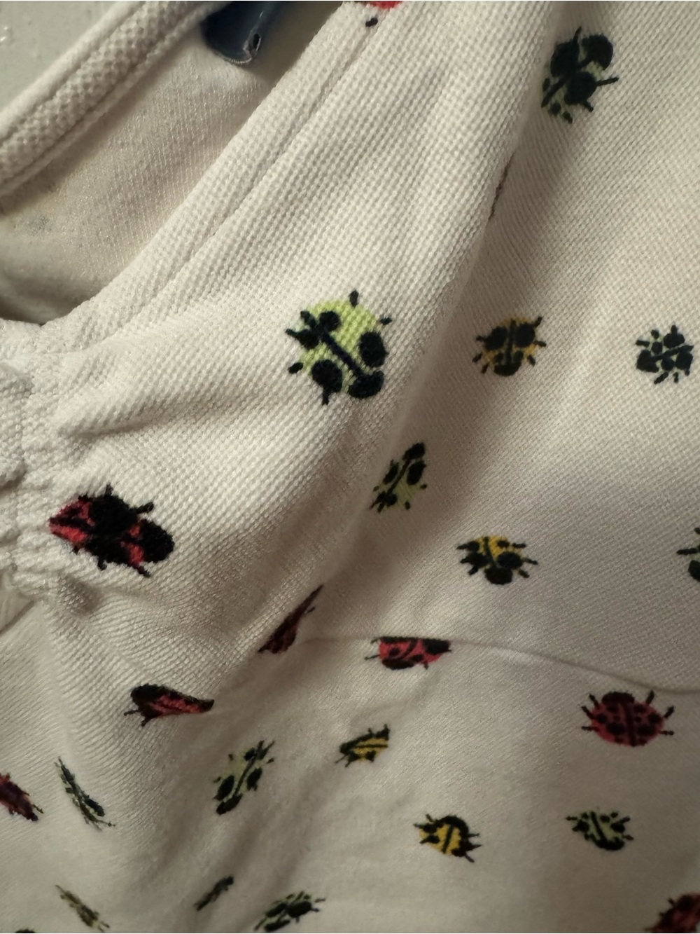 ModCloth Bug Print White Rani Top - Picture 5 of 7